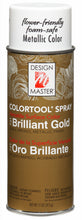 Load image into Gallery viewer, Design Master Colortool Metal Spray -Brilliant Gold
