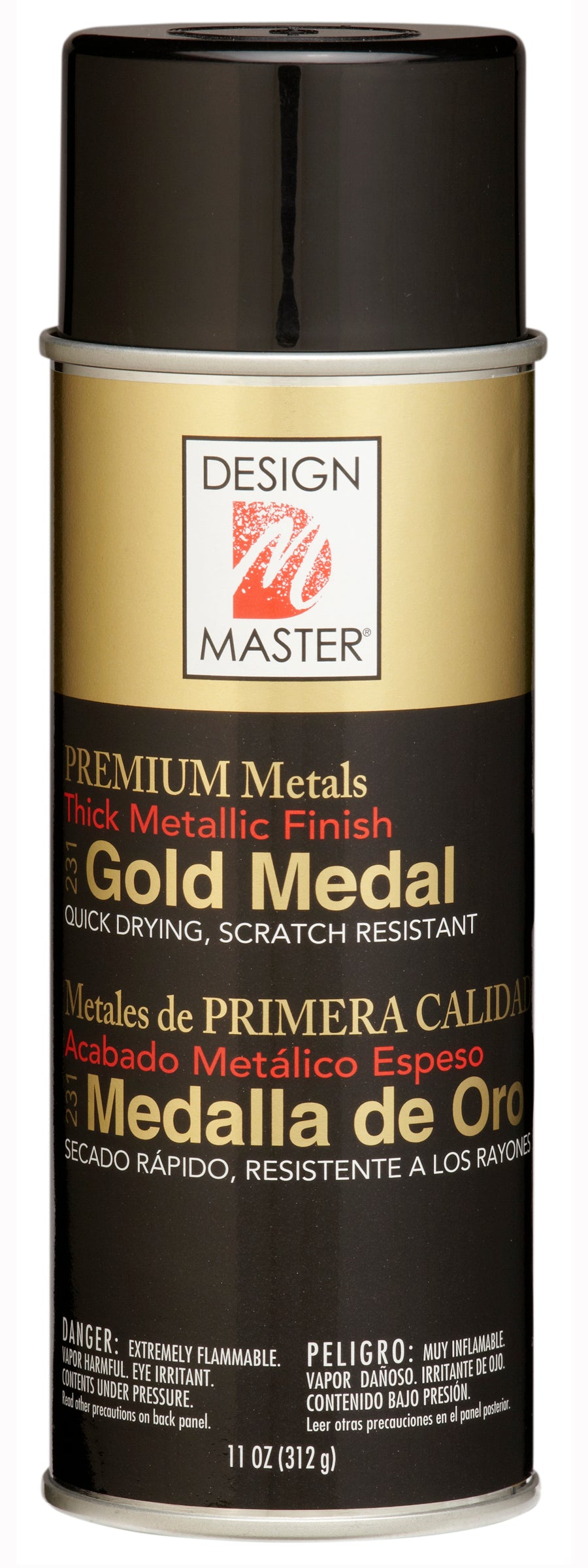 Design Master Premium Metallic Spray - Gold Medal