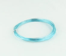 Load image into Gallery viewer, OASIS ROUND ALUMINIUM WIRE 1MM X 10M, ICE BLUE
